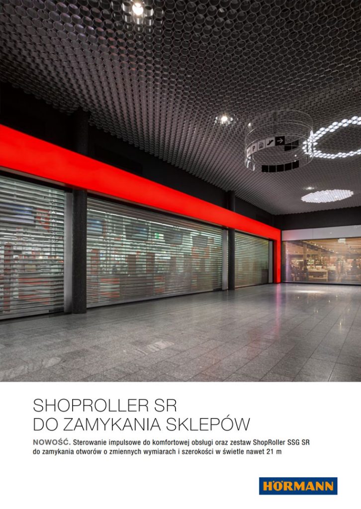 bramy i kraty rolowane do sklepów