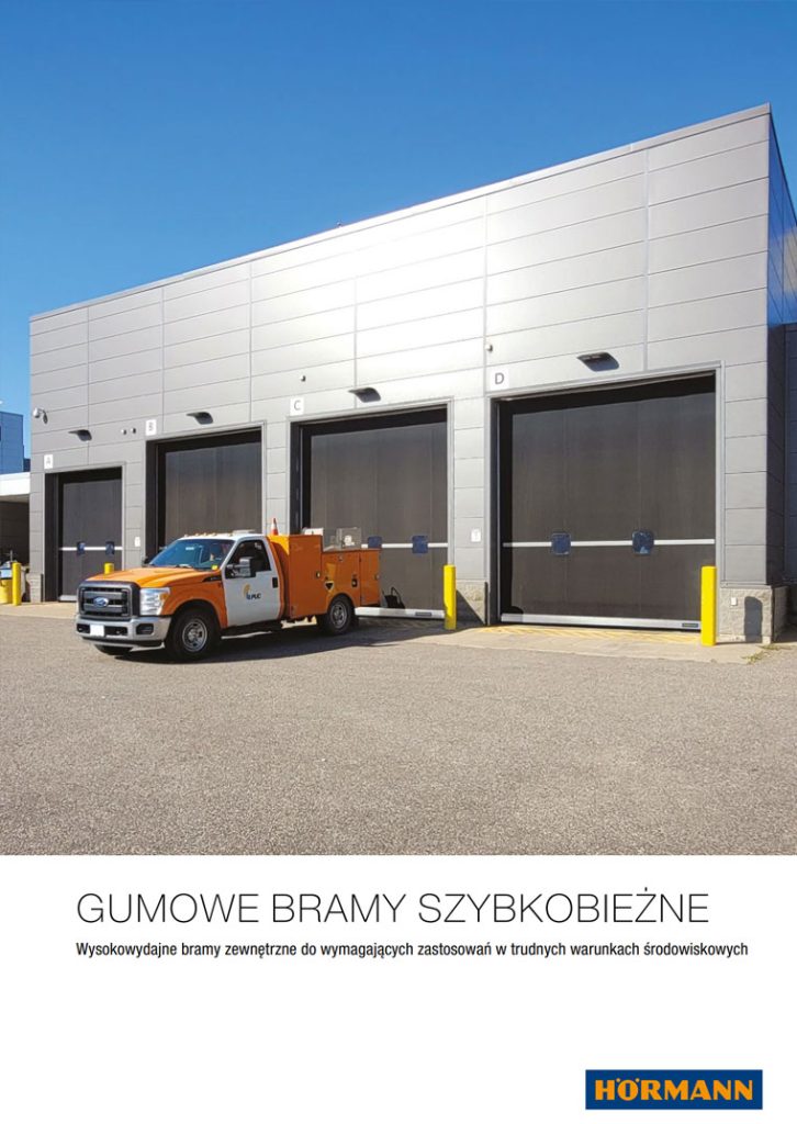 Katalog gumowe bramy szybkobieżne