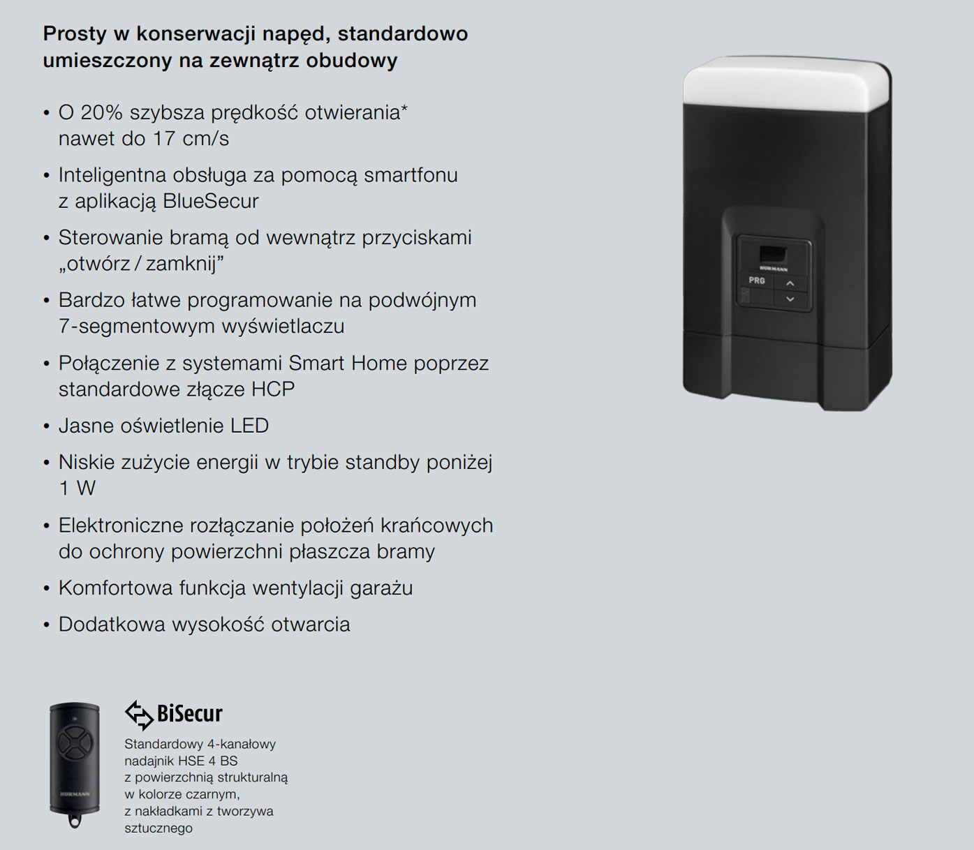 Napęd bramy Hormann